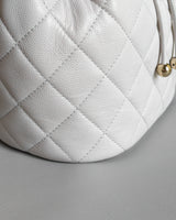 Urban Spirit Backpack Mini Backpack | 25C Light Grey Caviar Light Gold Hardware