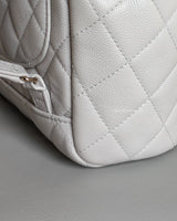 Urban Spirit Backpack Mini Backpack | 25C Light Grey Caviar Light Gold Hardware