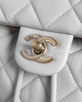 Urban Spirit Backpack Mini Backpack | 25C Light Grey Caviar Light Gold Hardware