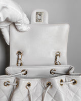 Urban Spirit Backpack Mini Backpack | 25C Light Grey Caviar Light Gold Hardware