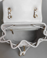 Urban Spirit Backpack Mini Backpack | 25C Light Grey Caviar Light Gold Hardware