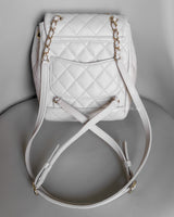 Urban Spirit Backpack Mini Backpack | 25C Light Grey Caviar Light Gold Hardware