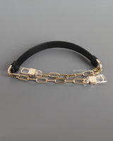 Dior Lady D-Joy Small | Black Lambskin Light Gold Hardware-details