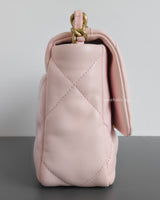 Chanel Chanel 19 Small | 22S Light Pink Lambskin Multicolored Hardware-side