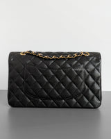Chanel Classic Flap Medium | Black Caviar Gold Hardware-back
