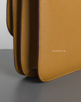 Hermes Constance Mini 18 | 2S Sesame Epsom Gold Hardware-details