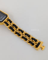 Chanel Vintage Premiere Watch 1987 Size S | 24K Gold Hardware-back
