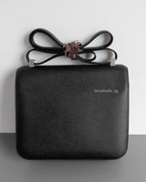 Hermes Constance 24 | Black Epsom Palladium Hardware-back