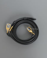 Dior Lady Dior Medium | Black Lambskin Gold Hardware-details