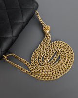 Heart Crush Mini Square | 23P Black Caviar Brushed Gold Hardware