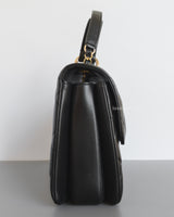 Trendy CC Medium | Black Lambskin Light Gold Hardware
