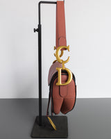 Saddle Medium | Dusty Rose Calfskin Brushed Gold Hardware