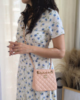 Bucket Bag Mini | 24C Light Pink Caviar Light Gold Hardware