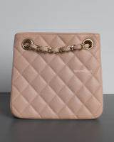 Bucket Bag Mini | 24C Light Pink Caviar Light Gold Hardware