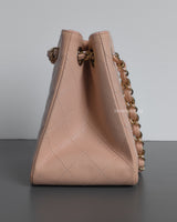 Bucket Bag Mini | 24C Light Pink Caviar Light Gold Hardware