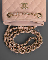 Bucket Bag Mini | 24C Light Pink Caviar Light Gold Hardware