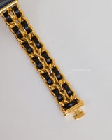 Chanel Vintage Premiere Watch 1987 Size L | 24K Gold Hardware-front1