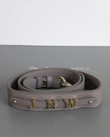 My ABC Lady Dior Small | Grey Lambskin Light Gold Hardware