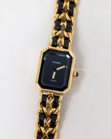Chanel Vintage Premiere Watch 1987 Size S | 24K Gold Hardware-model