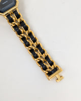 Chanel Vintage Premiere Watch 1987 Size S | 24K Gold Hardware-back