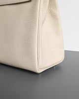 Hermes Kelly 28 | Craie Togo Palladium Hardware-details