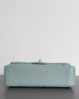 Classic Flap Small | 20C Tiffany Blue Caviar Light Gold Hardware