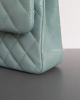 Classic Flap Small | 20C Tiffany Blue Caviar Light Gold Hardware
