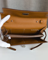 Hermes Kelly To Go Gold Epsom Palladium Hardware-details