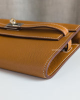 Hermes Kelly To Go Gold Epsom Palladium Hardware-details