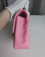 Chanel Small Preppy Coco | 26S Pink Caviar Gold Hardware-details