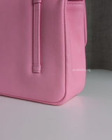 Chanel Small Preppy Coco | 26S Pink Caviar Gold Hardware-details
