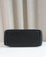 Chanel GST Grand Shopping Tote Black Caviar Gold Hardware-details