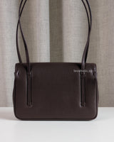 Chanel Preppy Coco Small | 26P Brown Caviar Gold Hardware-back