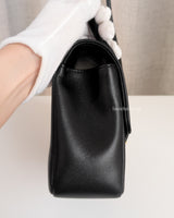 Chanel Preppy Coco Small | Black Caviar Gold Hardware-side