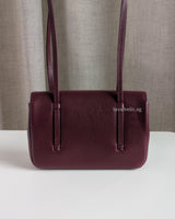 Chanel Preppy Coco Mini | 26S Burgundy Caviar Gold Hardware-back