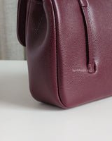 Chanel Preppy Coco Mini | 26S Burgundy Caviar Gold Hardware-details