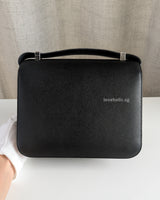 Hermes Constance 24 | Black Epsom Palladium Hardware-back