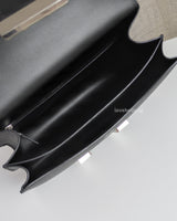 Hermes Constance 24 | Black Epsom Palladium Hardware-details