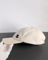Chanel Baseball Cap | Ecru -side