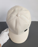 Chanel Baseball Cap | Ecru -details