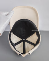 Chanel Baseball Cap | Ecru -details