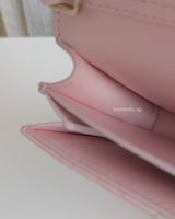 Dior My Dior Mini Bag | Soupir Pink Cannage Lambskin Light Gold Hardware-details