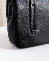 Mini Preppy Coco | Black Caviar Gold Hardware