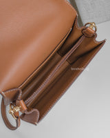 Hermes Roulis Mini | 37 Gold Evercolor Gold Hardware-details