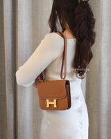 Hermes Constance Mini | Gold Epsom Gold Hardware-model