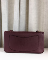 Chanel Maxi Flap 32cm | Burgundy Caviar Gold Hardware-back