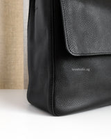 Chanel Maxi Flap 38cm | 26S Black Caviar Gold Hardware-details