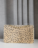 Chanel Classic Flap Medium | 26A Cheetah/Polka Dot Pony Hair Gold Hardware-back