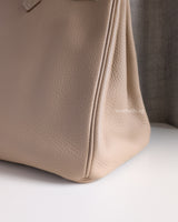 Hermes Birkin Retourne 35 | Trench Togo Gold Hardware-details