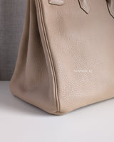 Hermes Birkin Retourne 35 | Trench Togo Gold Hardware-details